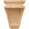 Ekena Millwork 6"W x 4"D x 9"H Arts and Crafts Corbel, Red Oak COR06X04X09ARRO - alternate 3